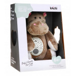 Plyšový hrošík so svetelnými a zvukovými efektami